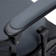 Gabbiano Niccolo hidraulikus steppelés nélküli Barber / Fodrász Szék grafitszürke - E-SHOP ELKONcosmetic Kft.