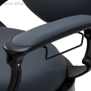 Gabbiano Niccolo hidraulikus steppelés nélküli Barber / Fodrász Szék grafitszürke - E-SHOP ELKONcosmetic Kft.