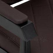 Gabbiano Bruno Barber / Fodrász Szék - barna - E-SHOP ELKONcosmetic Kft.