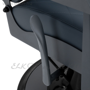 Gabbiano Bruno Barber / Fodrász Szék - grafit-grafit vázzal - E-SHOP ELKONcosmetic Kft.