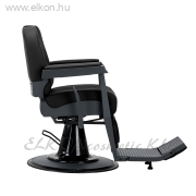 Gabbiano Bruno Barber / Fodrász Szék - fekete-grafit vázzal - E-SHOP ELKONcosmetic Kft.