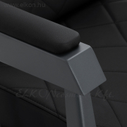 Gabbiano Bruno Barber / Fodrász Szék - fekete-grafit vázzal - E-SHOP ELKONcosmetic Kft.