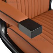 Gabbiano Levi hosszában steppelt Barber / Fodrász Szék - terrakotta - E-SHOP ELKONcosmetic Kft.