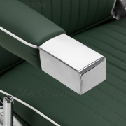 Gabbiano Visionerio Barber / Fodrász szék - zöld - E-SHOP ELKONcosmetic Kft.