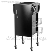 Gabbiano Deluxe fodrász kellékeskocsi 500 - fekete - E-SHOP