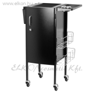 Gabbiano Deluxe fodrász kellékeskocsi 500 - fekete - E-SHOP ELKONcosmetic Kft.