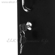 Gabbiano Deluxe fodrász kellékeskocsi 500 - fekete - E-SHOP ELKONcosmetic Kft.