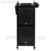 Gabbiano Deluxe fodrász kellékeskocsi 401 - fekete - E-SHOP ELKONcosmetic Kft.