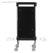 Gabbiano FX11-F Fodrász kellékeskocsi - fekete - E-SHOP ELKONcosmetic Kft.