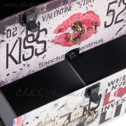 Gabbiano C12 Barber / fodrász kellékeskocsi - fekete - E-SHOP ELKONcosmetic Kft.