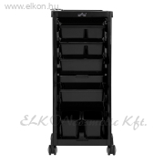 Gabbiano 68B fodrász kellékeskocsi - fekete - E-SHOP ELKONcosmetic Kft.