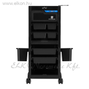Gabbiano Fodrász kellékeskocsi UV steril 68UV fekete - E-SHOP ELKONcosmetic Kft.