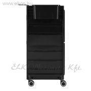 Gabbiano Fodrász kellékeskocsi UV steril 68UV fekete - E-SHOP ELKONcosmetic Kft.