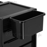 Gabbiano Fodrász kellékeskocsi UV steril 68UV fekete - E-SHOP ELKONcosmetic Kft.