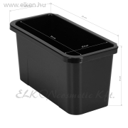 Gabbiano Fodrász kellékeskocsi UV steril 68UV fekete - E-SHOP ELKONcosmetic Kft.