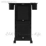 Gabbiano 68C fodrász kellékeskocsi - fekete - E-SHOP ELKONcosmetic Kft.