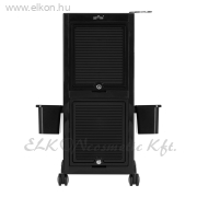 Gabbiano 68C fodrász kellékeskocsi - fekete - E-SHOP ELKONcosmetic Kft.