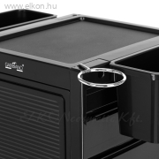 Gabbiano 68C fodrász kellékeskocsi - fekete - E-SHOP ELKONcosmetic Kft.