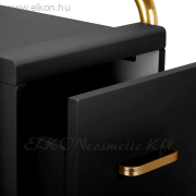 Gabbiano Solo Fodrász kellékeskocsi fekete-arany - E-SHOP ELKONcosmetic Kft.