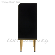 Gabbiano Trix fodrász kellékes szekrény fekete-arany - E-SHOP ELKONcosmetic Kft.