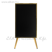 Gabbiano Trix fodrász kellékes szekrény fekete-arany - E-SHOP ELKONcosmetic Kft.