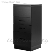 Fodrász 2027B kellékes szekrény fekete - E-SHOP