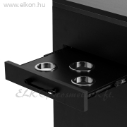 Fodrász 2027B kellékes szekrény fekete - E-SHOP ELKONcosmetic Kft.