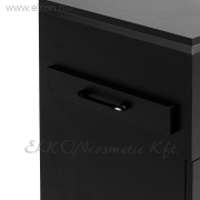 Fodrász 2027B kellékes szekrény fekete - E-SHOP ELKONcosmetic Kft.