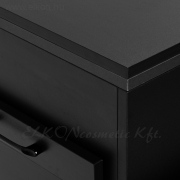 Fodrász 2027B kellékes szekrény fekete - E-SHOP ELKONcosmetic Kft.