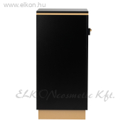 Fodrász 2027BG kellékes szekrény fekete-aranybarna - E-SHOP ELKONcosmetic Kft.