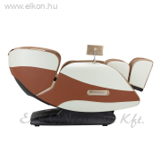 Masszázsfotel billenthető 3D Sakura Luxury fehér-bézs - E-SHOP ELKONcosmetic Kft.