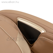 Masszázsfotel billenthető 3D Sakura Luxury fehér-bézs - E-SHOP ELKONcosmetic Kft.