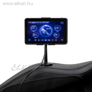 Masszázsfotel fűthető, billenthető 3D Sakura Maximus 809 fekete-indigo - E-SHOP ELKONcosmetic Kft.