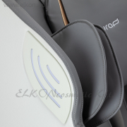 Masszázsfotel fűthető, billenthető 3D Sakura Maximus 809 szürke-bézs - E-SHOP ELKONcosmetic Kft.