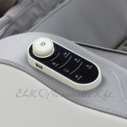 Masszázsfotel fűthető, billenthető 3D Sakura Maximus 809 szürke-bézs - E-SHOP ELKONcosmetic Kft.