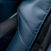 Masszázsfotel fűthető, billenthető 3D Sakura Maximus 809 szürke-kék-indigo - E-SHOP ELKONcosmetic Kft.