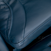 Masszázsfotel fűthető, billenthető 3D Sakura Maximus 809 szürke-kék-indigo - E-SHOP ELKONcosmetic Kft.