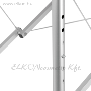 BALANCE Alumínium összecsukható Masszázsasztal 2 szekciós - krémszínű - E-SHOP ELKONcosmetic Kft.