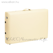 BALANCE Alumínium összecsukható Masszázsasztal 2 szekciós - krémszínű - E-SHOP ELKONcosmetic Kft.