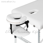 BALANCE Alumínium összecsukható Masszázsasztal 3 szekciós - fehér - E-SHOP ELKONcosmetic Kft.