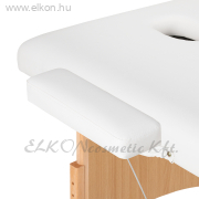 BALANCE Fa összecsukható masszázsasztal 2 szekciós 190x70 - fehér - E-SHOP ELKONcosmetic Kft.