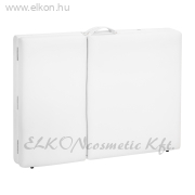BALANCE Összecsukható fa Masszázsasztal 3 szekciós 190x70 - fehér - E-SHOP ELKONcosmetic Kft.