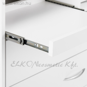PEDIKŰRÖS MUNKAÁLLOMÁS Csiszolóval, Sterilizálóval, Lámpával széles fiók - E-SHOP ELKONcosmetic Kft.