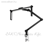 Egyenes Szekcionált Körmös Lámpa szabályozható fénnyel, asztali - fekete - E-SHOP ELKONcosmetic Kft.