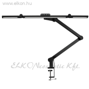 Egyenes Szekcionált Körmös Lámpa szabályozható fénnyel, asztali - fekete - E-SHOP ELKONcosmetic Kft.