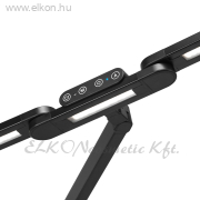 Egyenes Szekcionált Körmös Lámpa szabályozható fénnyel, asztali - fekete - E-SHOP ELKONcosmetic Kft.