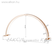 Íves Körmös Lámpa szabályozható fénnyel, asztali - réz - E-SHOP ELKONcosmetic Kft.