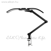 Íves Szekcionált Körmös Lámpa szabályozható fénnyel, asztali - fekete - E-SHOP