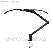 Íves Szekcionált Körmös Lámpa szabályozható fénnyel, asztali - fekete - E-SHOP ELKONcosmetic Kft.