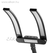 Íves Szekcionált Körmös Lámpa szabályozható fénnyel, asztali - fekete - E-SHOP ELKONcosmetic Kft.